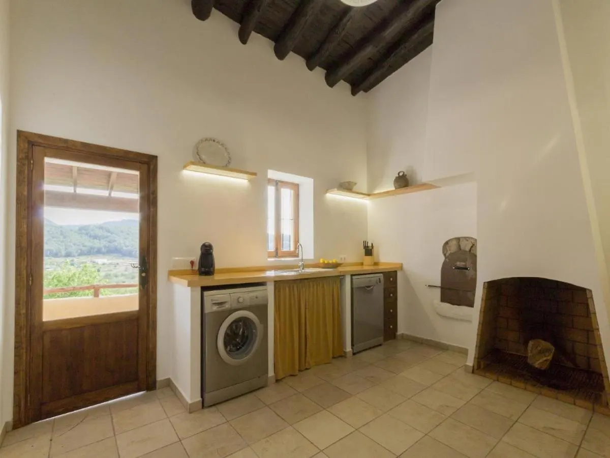 Tipica Casa Rural Ibicenca Con Piscina Privada! 聖安東尼奧 0*,